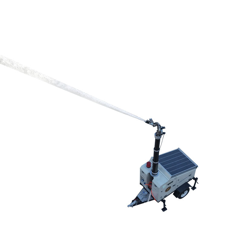 Fire fighting water mast