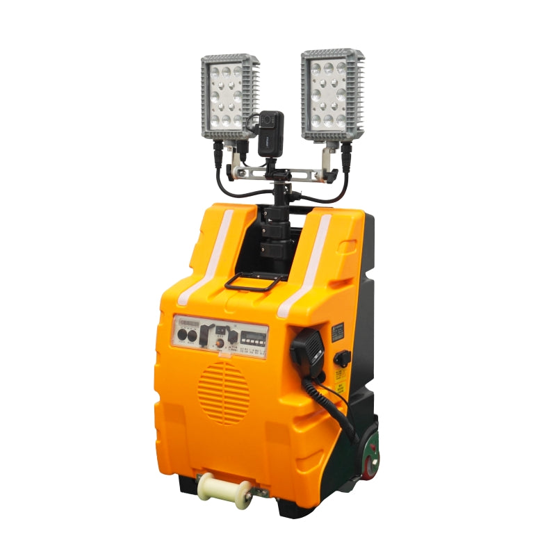 MAXKAS MKS892 60W Multifunction Portable LED Lighting System with Camera & Warning Light