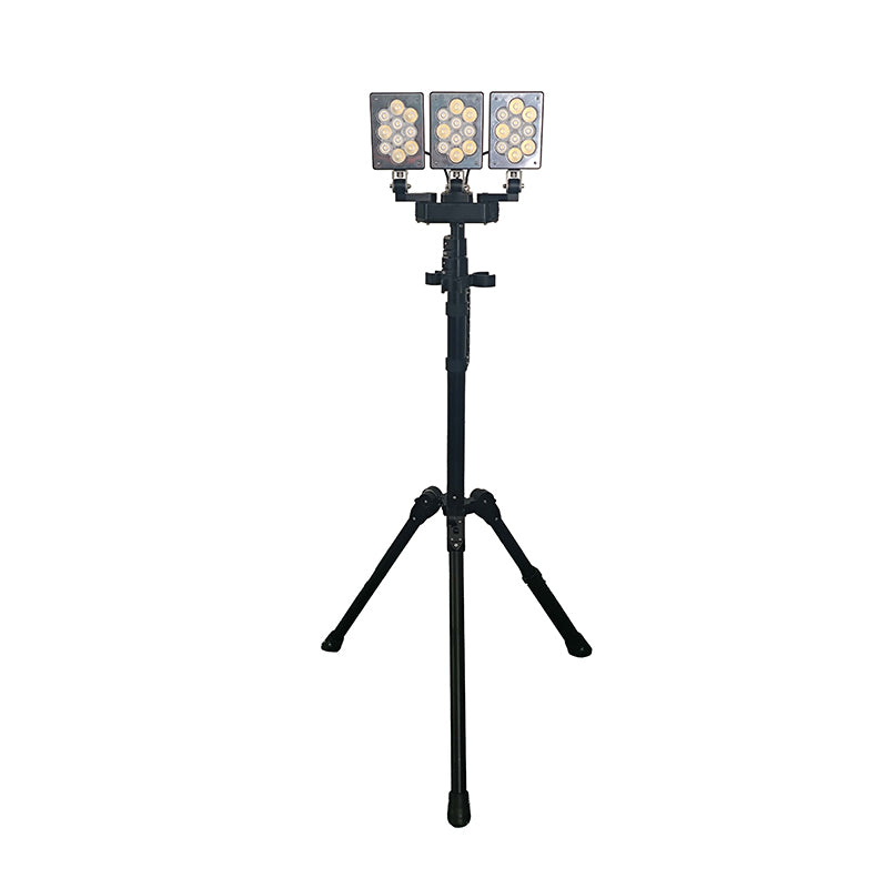 MAXKAS MKS891 120W Portable 360° LED Mobile Lighting System with Warning Light