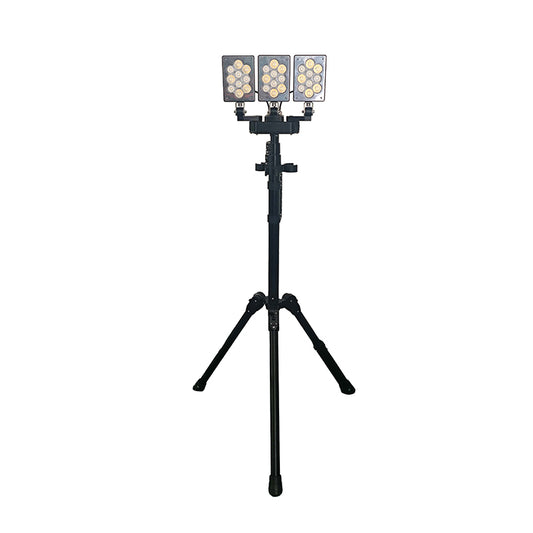 MAXKAS MKS891 120W Portable 360° LED Mobile Lighting System with Warning Light