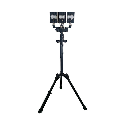 MAXKAS MKS891 120W Portable 360° LED Mobile Lighting System with Warning Light