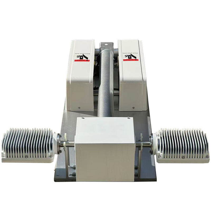 Vehicle roof mounted foldable light
