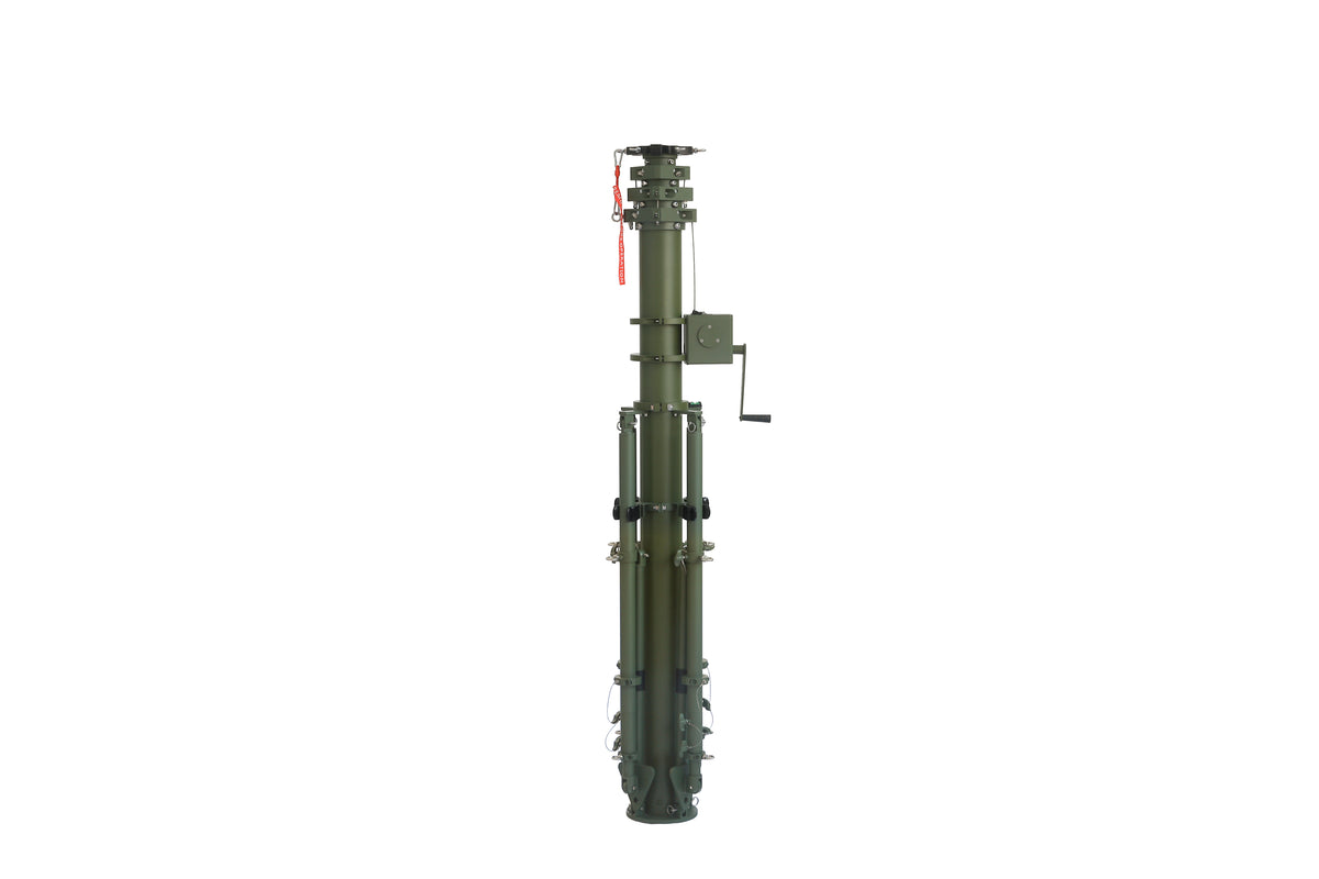 5mtr manual winch telescopic mast