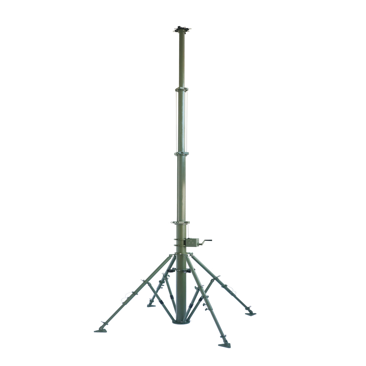 5mtr manual winch telescopic mast