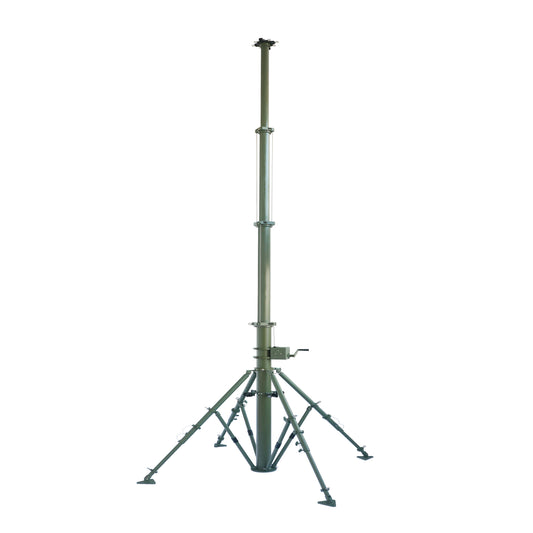 5mtr manual winch telescopic mast