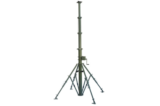 5mtr manual winch telescopic mast